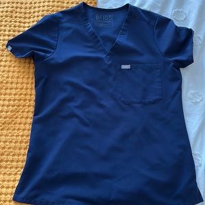 Figs Catarina one pocket top navy